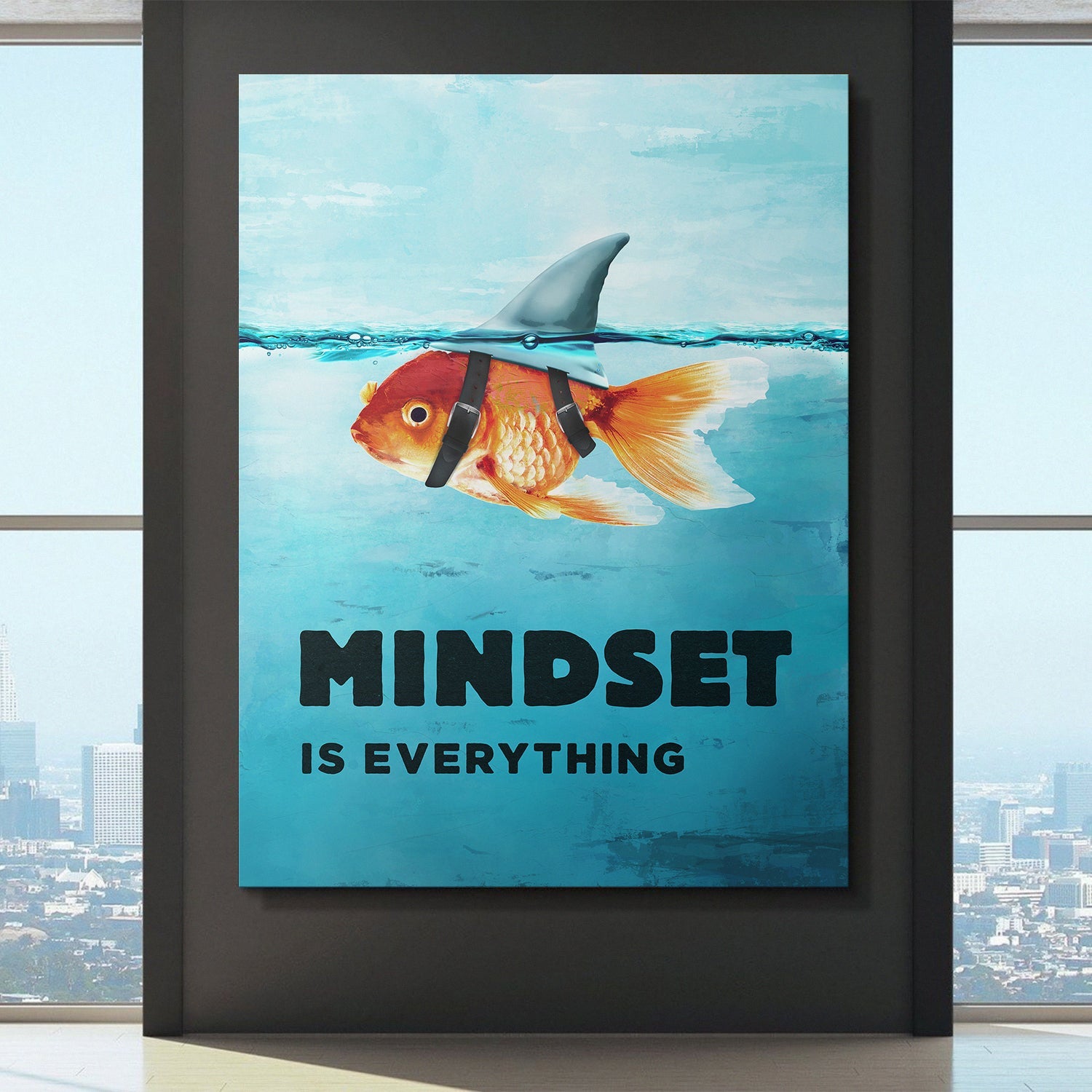 Mindset Is Everything canvas art