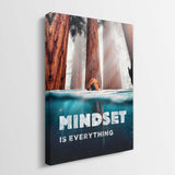 Mindset Is Everything (Koi Edition) canvas wall art