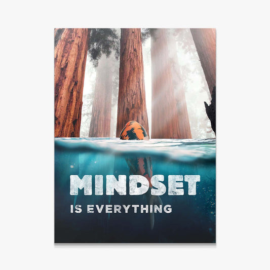 Mindset Is Everything (Koi Edition) canvas art