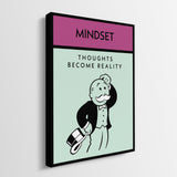 Mindset canvas wall art