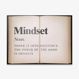 Mindset Open Book canvas wall art