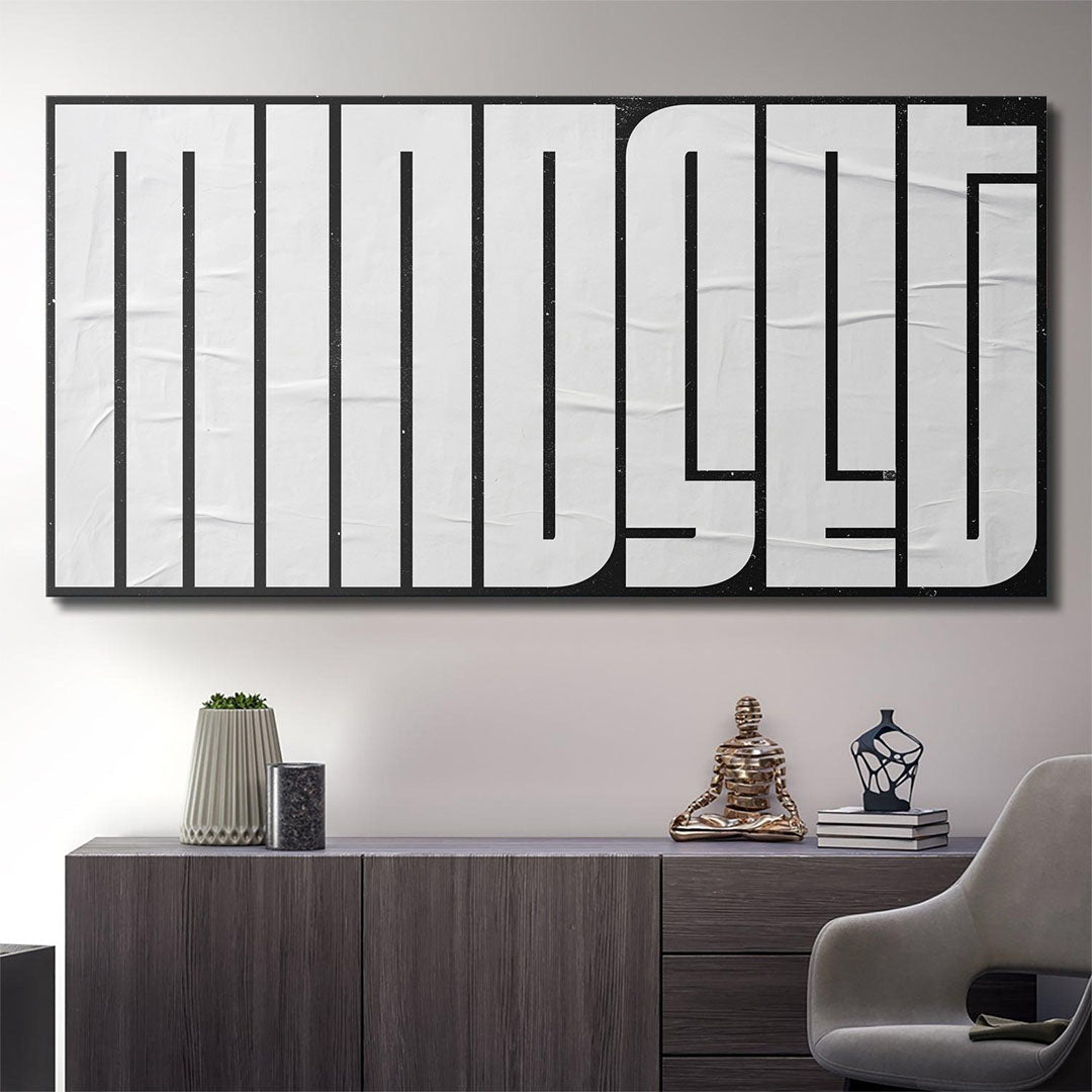 Mindset (White Maze) canvas art