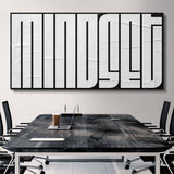 Mindset (White Maze) canvas wall art