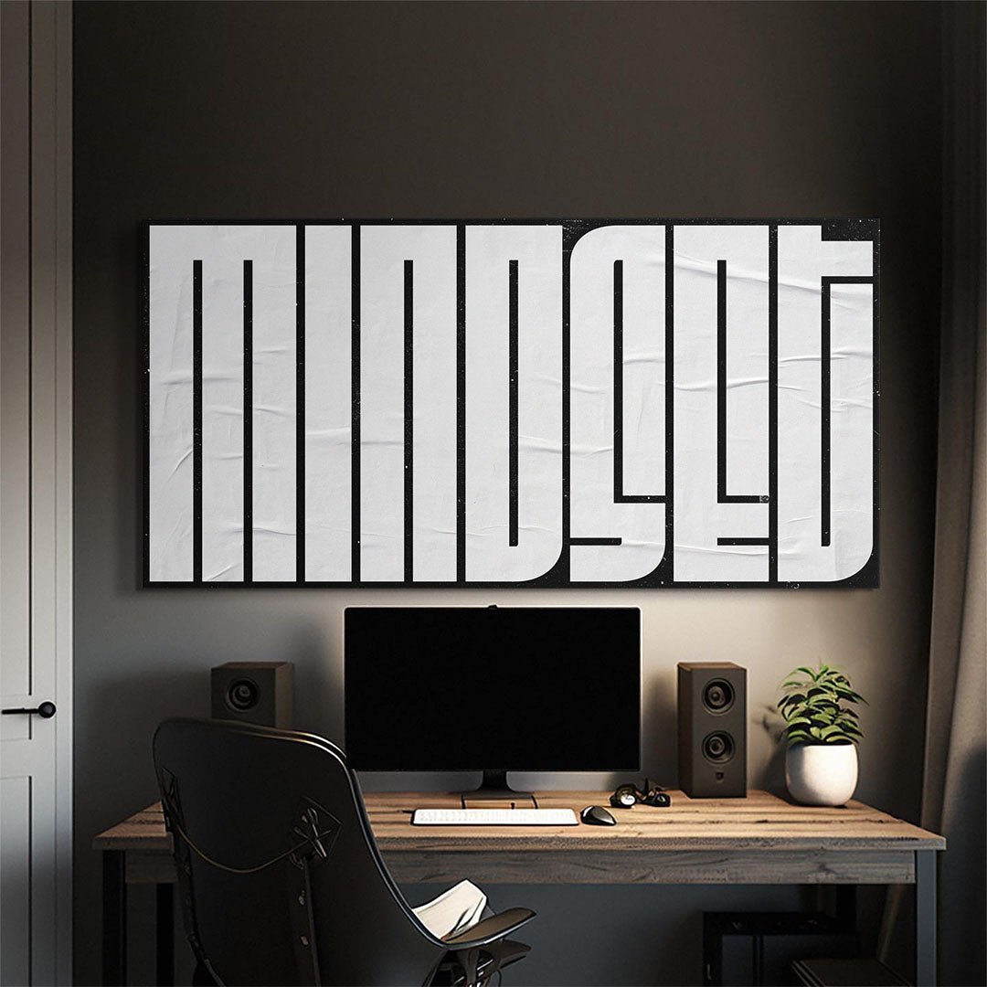 Mindset (White Maze) canvas art