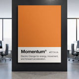 Momentum Palette canvas wall art