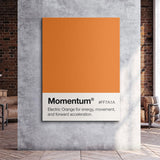 Momentum Palette canvas wall art