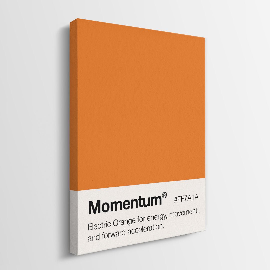 Momentum Palette canvas wall art