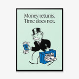 Money Returns canvas wall art