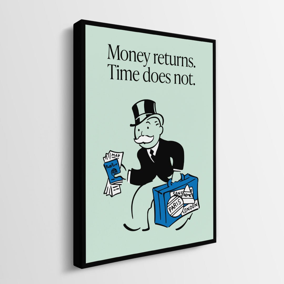 Money Returns canvas wall art
