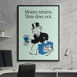 Money Returns canvas wall art