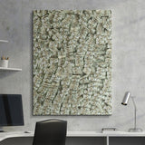 Money Wall Dollars canvas wall art