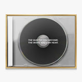More You Can Hear canvas wall art