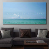 Move With Purpose canvas wall art
