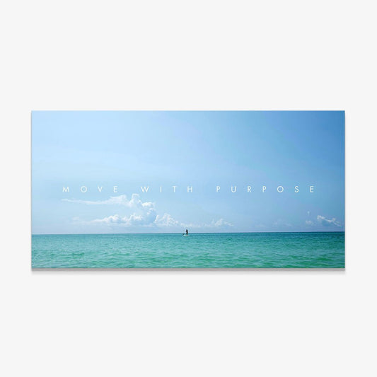 Move With Purpose canvas art