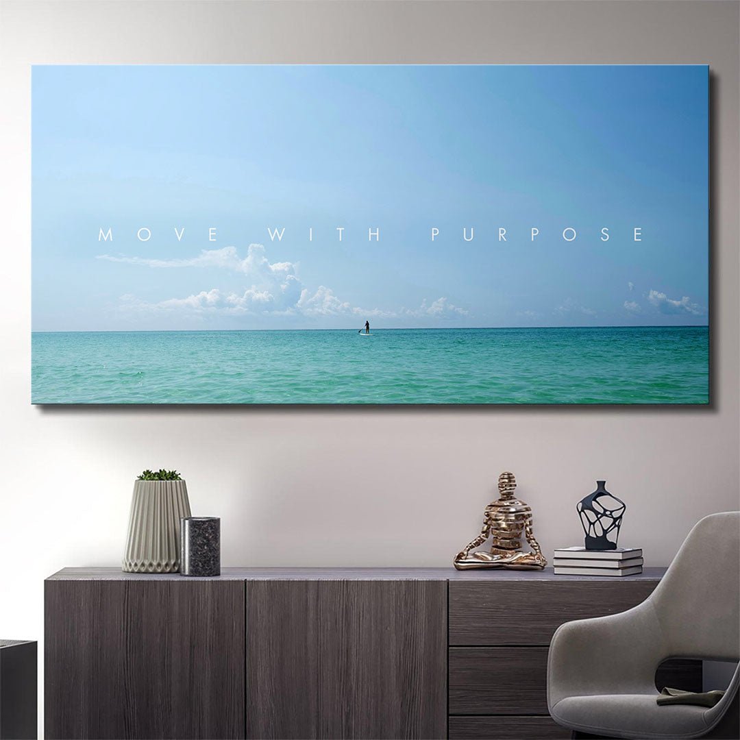 Move With Purpose canvas art