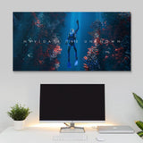 Navigate The Unknown canvas wall art