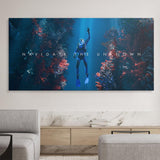 Navigate The Unknown canvas wall art