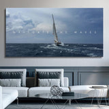 Navigate the Waves canvas wall art