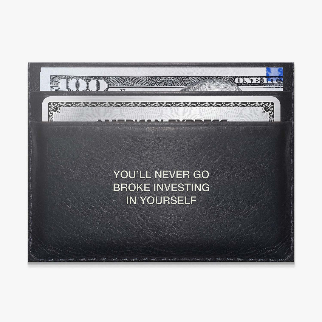 Never Go Broke (Dollar Edition) canvas art