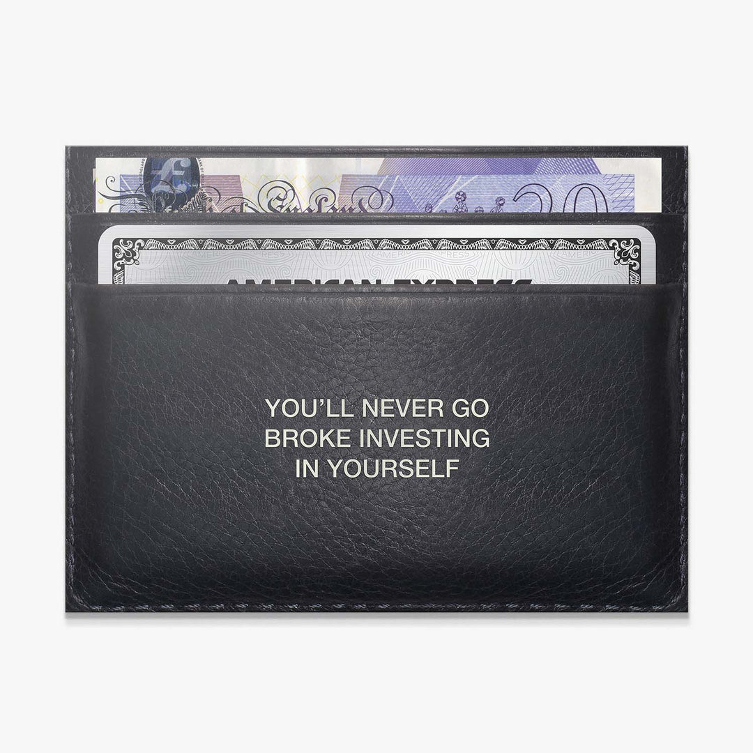 Never Go Broke (Pound Edition) canvas art