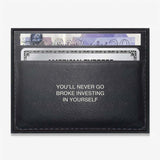 Never Go Broke (Pound Edition) canvas wall art