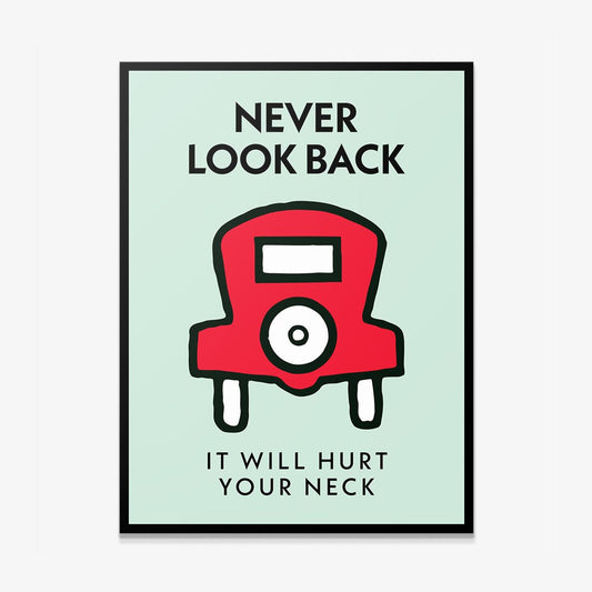 Never Look Back canvas art