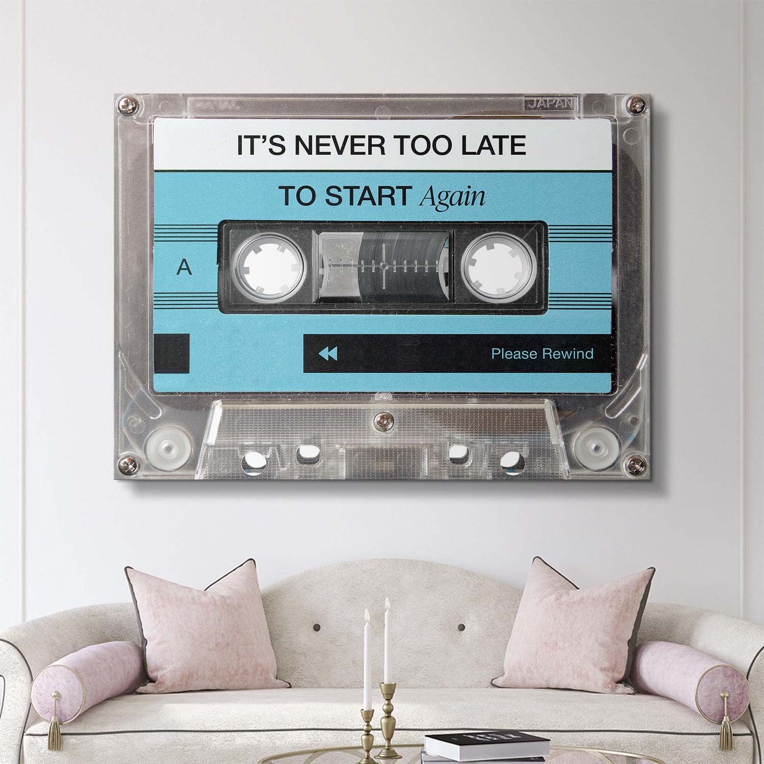 Never Too Late canvas art