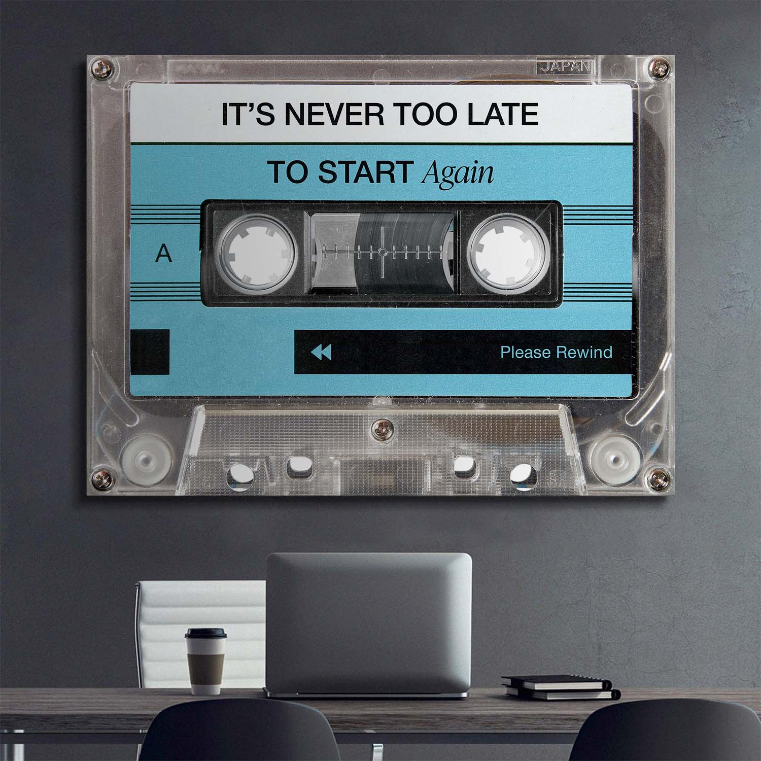 Never Too Late canvas art