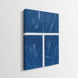 Side profile of the New York Court tennis gallery-wrapped canvas showing its depth