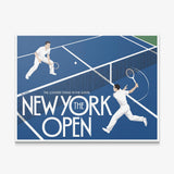 New York Open tennis wall art canvas print