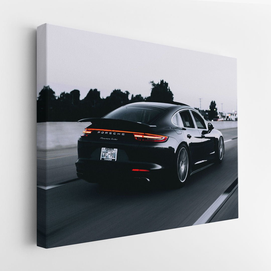 Night Motion canvas wall art