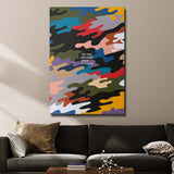 No One Becomes Great By Fitting In canvas wall art
