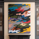 No One Becomes Great By Fitting In canvas wall art