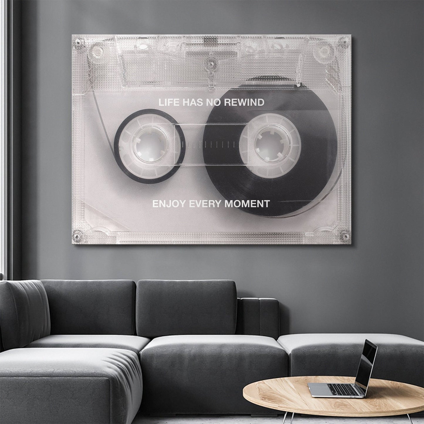 No Rewind canvas art