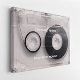 No Rewind canvas wall art