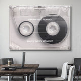 No Rewind canvas wall art