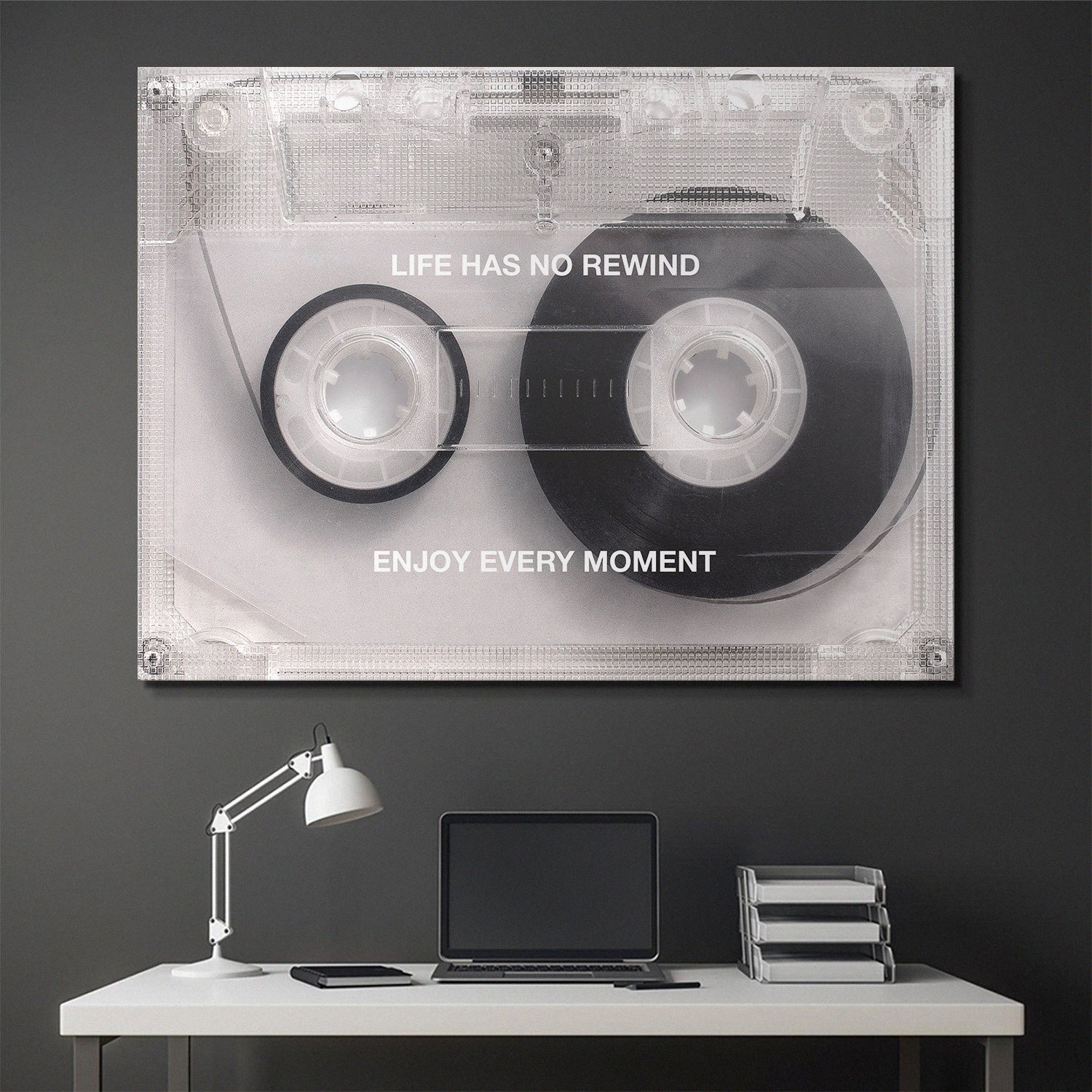 No Rewind canvas art