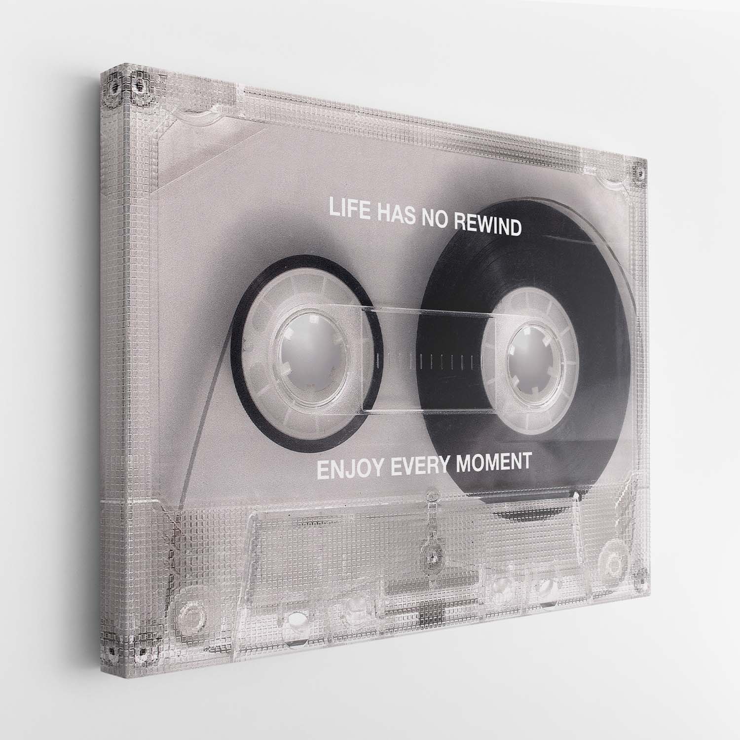 No Rewind (Flip Edition) canvas wall art