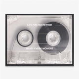 No Rewind (Flip Edition) canvas wall art