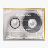 No Rewind (Flip Edition) canvas wall art
