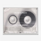 No Rewind (Flip Edition) canvas wall art