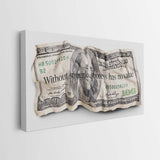 No Value canvas wall art