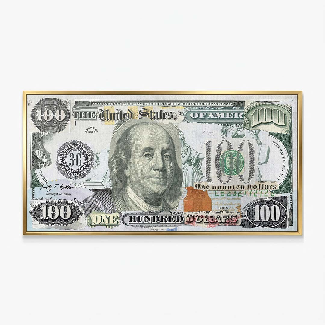 Old Money canvas wall art
