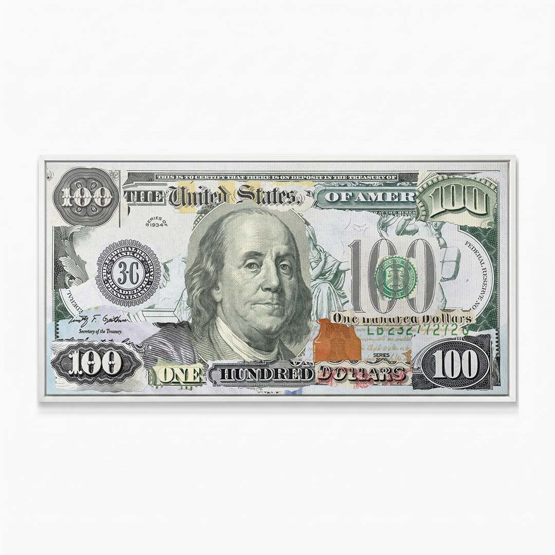 Old Money canvas wall art