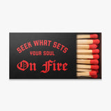 On Fire canvas wall art