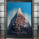 On Top canvas wall art