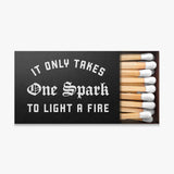 One Spark canvas wall art