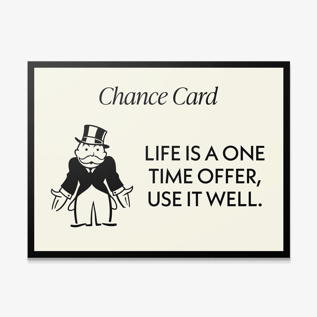 One Time Offer canvas art