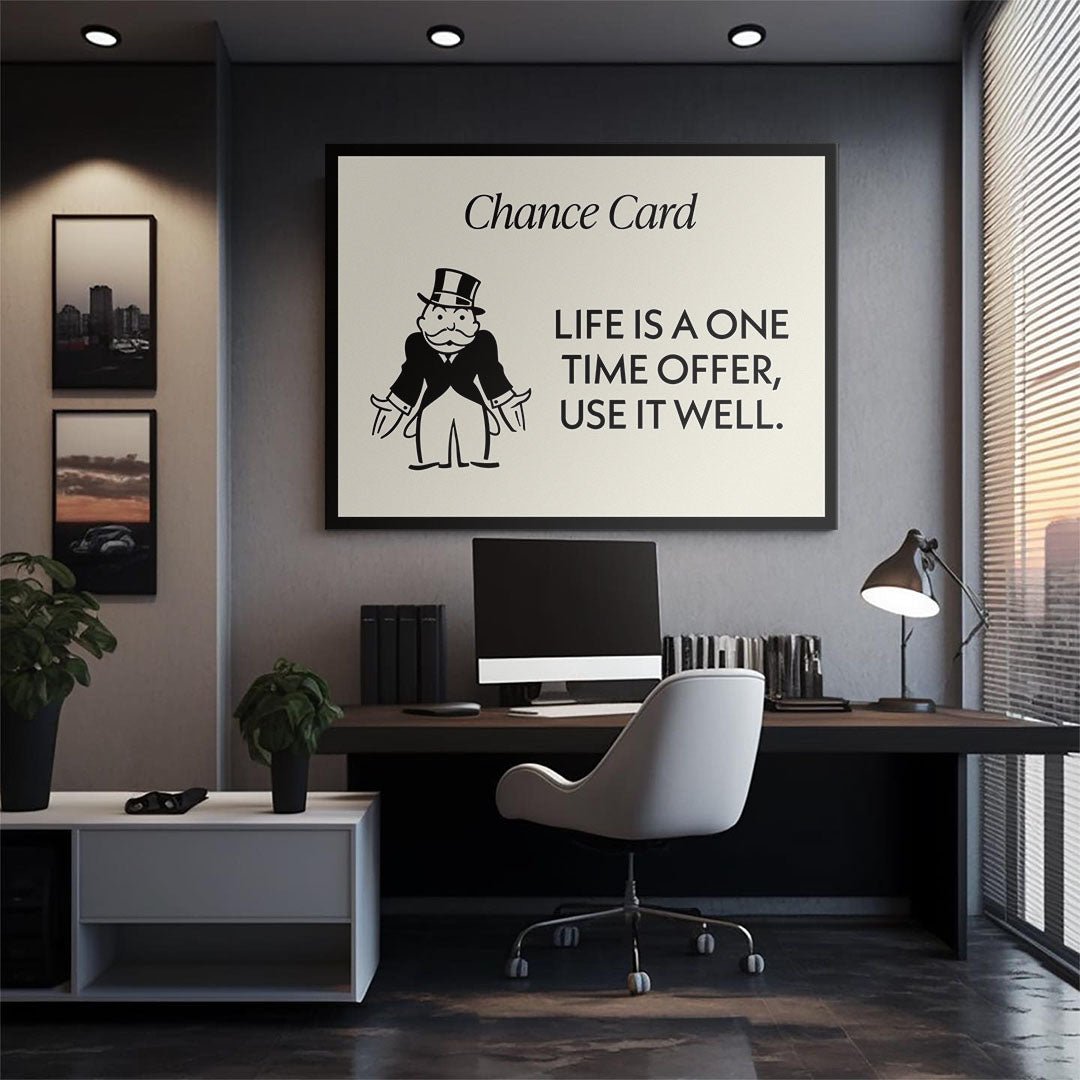 One Time Offer canvas art