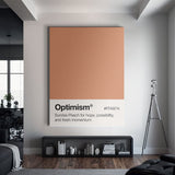 Optimism Palette canvas wall art